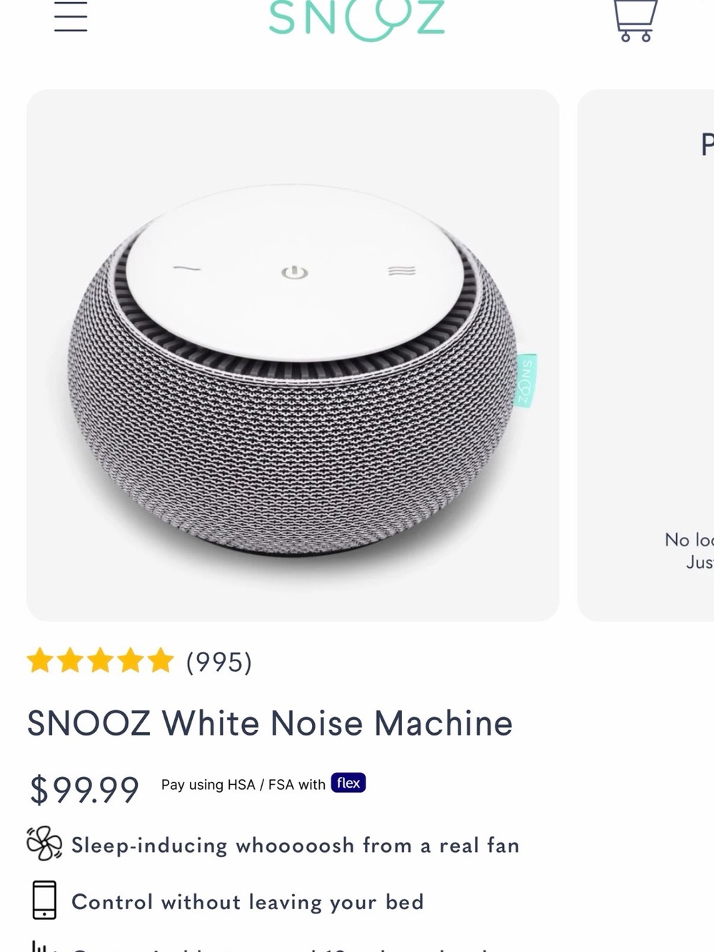 White Noise Machine - Gray